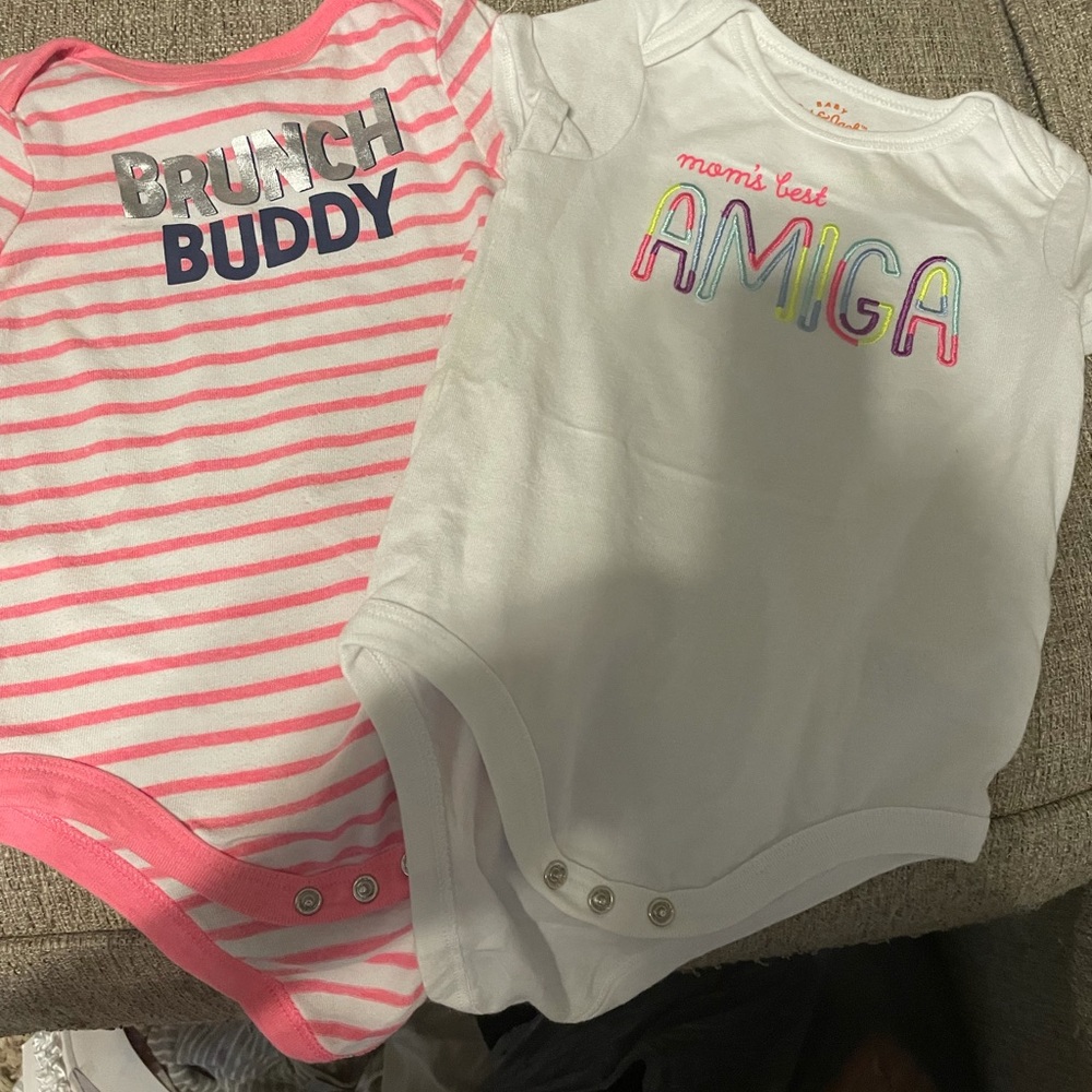 Baby girl short sleeve shirts
